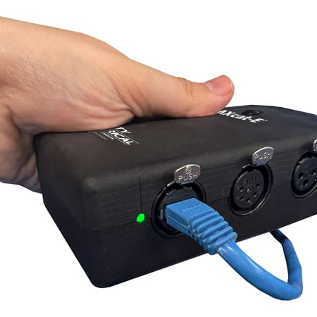 City Theatrical 6100 DMXcat-E DMX Ethernet Control Expansion for DMXcat ...