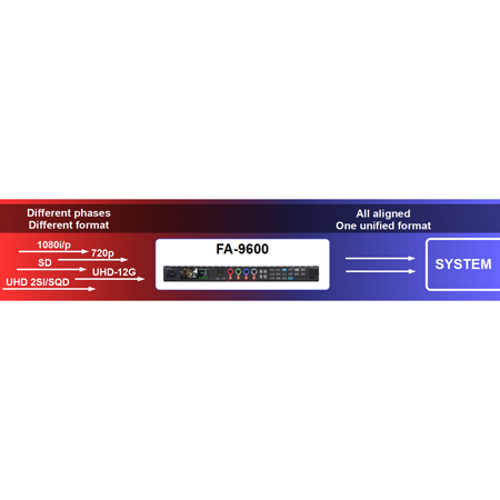 FOR-A FA-9600 Type 1A Multi Purpose Signal Processor & Frame ...