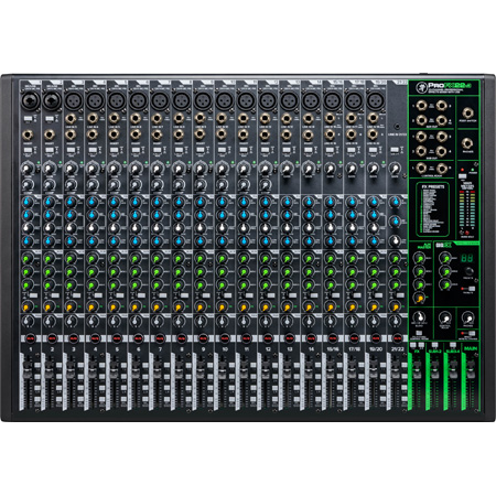 Mackie ProFX22v3 22 Channel 4-bus Professional Effects Mixer with USB