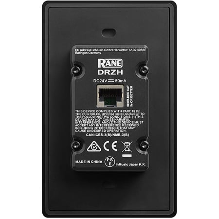 Rane DRZH Remote Level Control with Source Selector and 7-Position ...