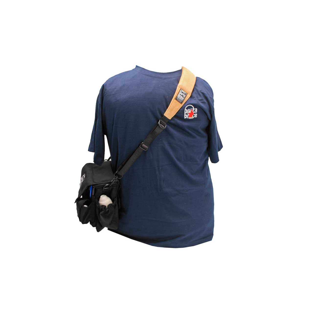 PortaBrace AC-3B Assistant Camera Pouch w/Shoulder Strap Large Black
