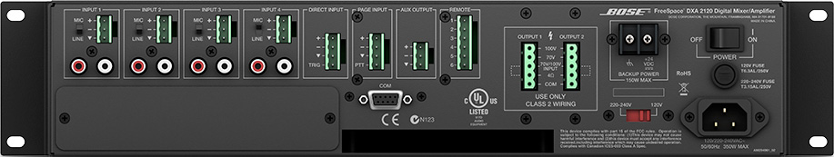 FreeSpace DXA Digital Mixer/Amplifier