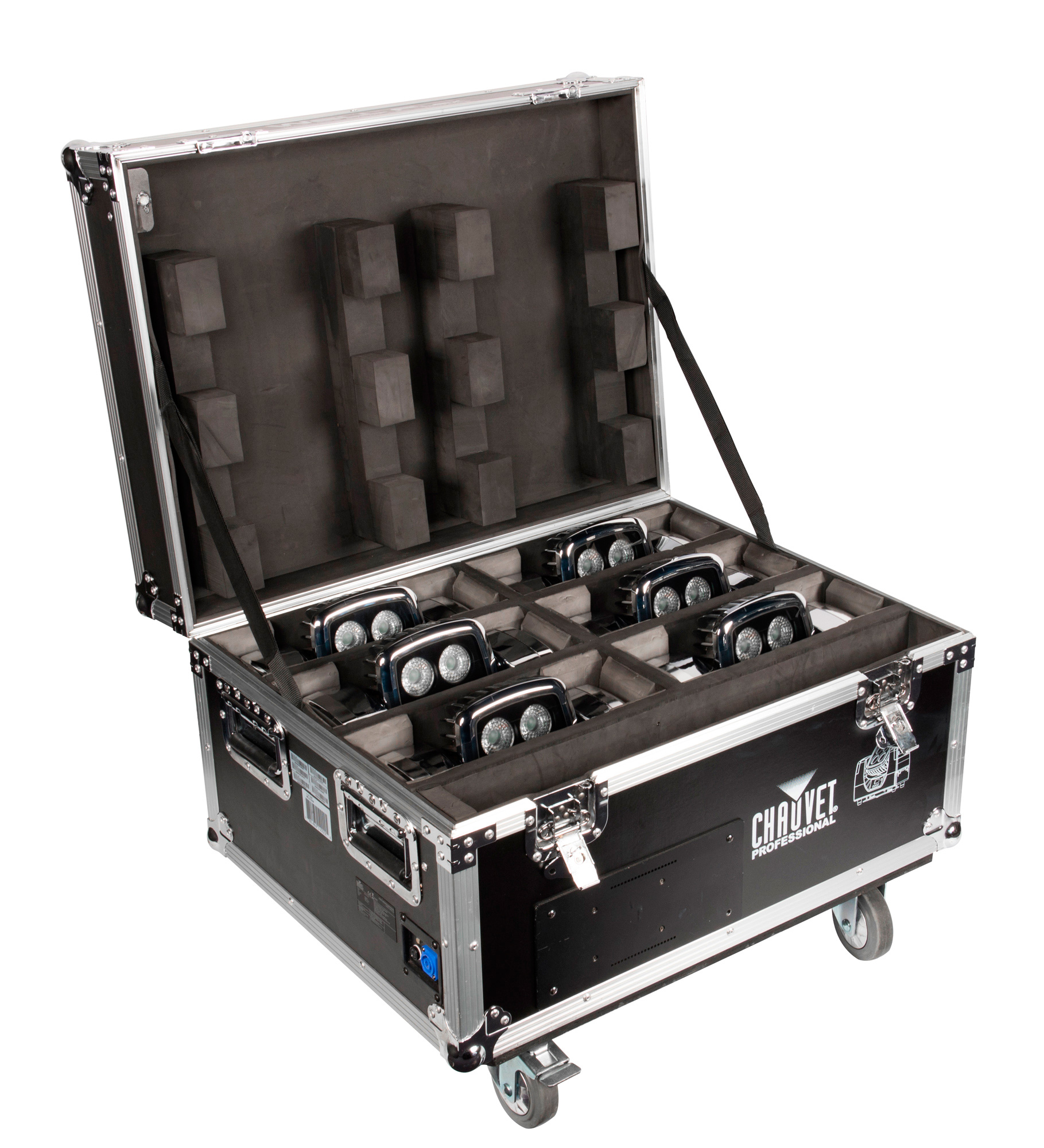 Chauvet WELL FLEX Battery Powered LED Uplight with 4 (10W) Quad RGBW