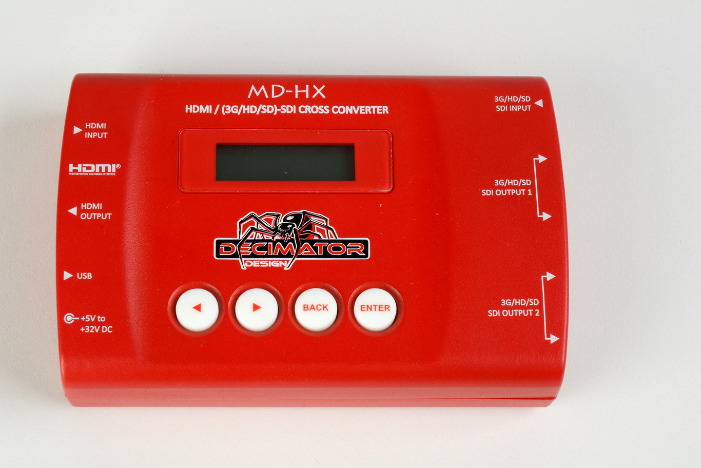 Decimator MDHX HDMI/SDI Cross Converter with Scaling and Rate