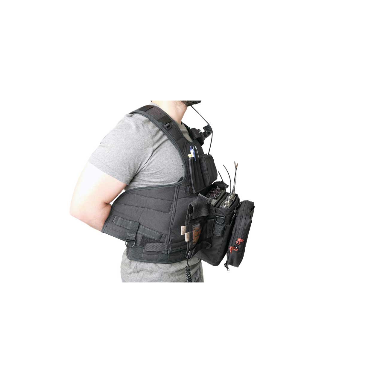 PortaBrace ATV-Z8 Audio Tactical Vest for the Zoom F8 Recorder - Black