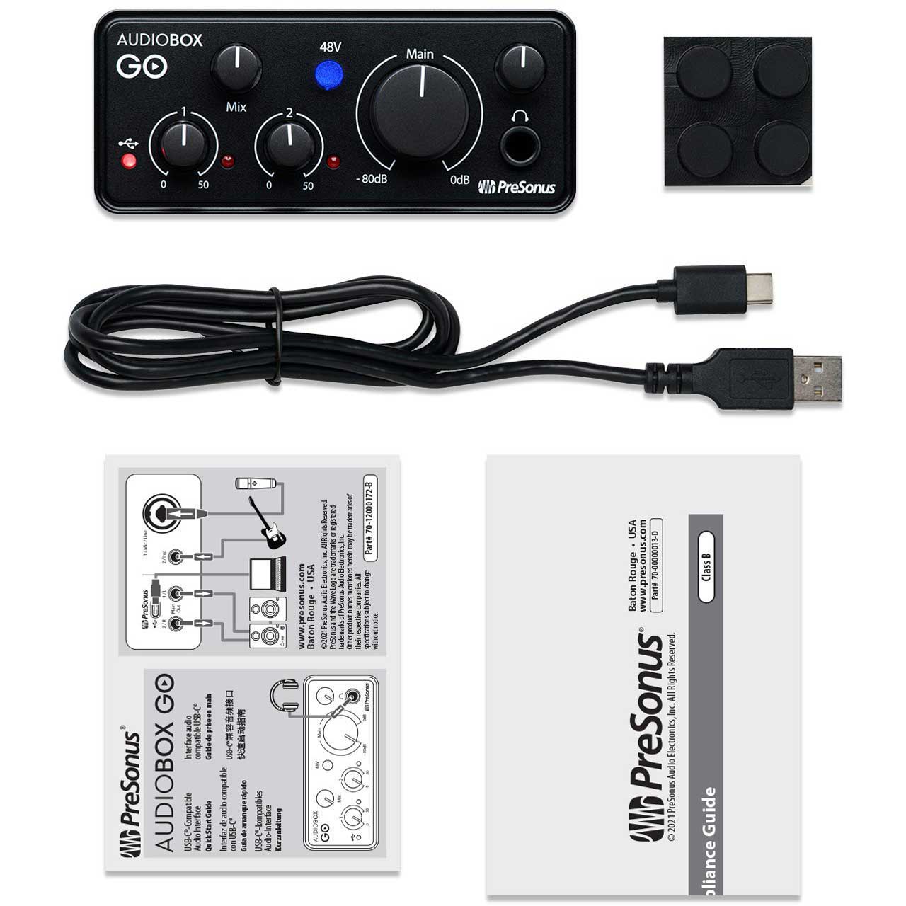 PreSonus AudioBox Go 2x2 USB-C Audio Interface
