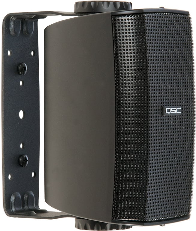 QSC Audio AD-S32T 2-Way Surface Mount Speaker - Black - Pair