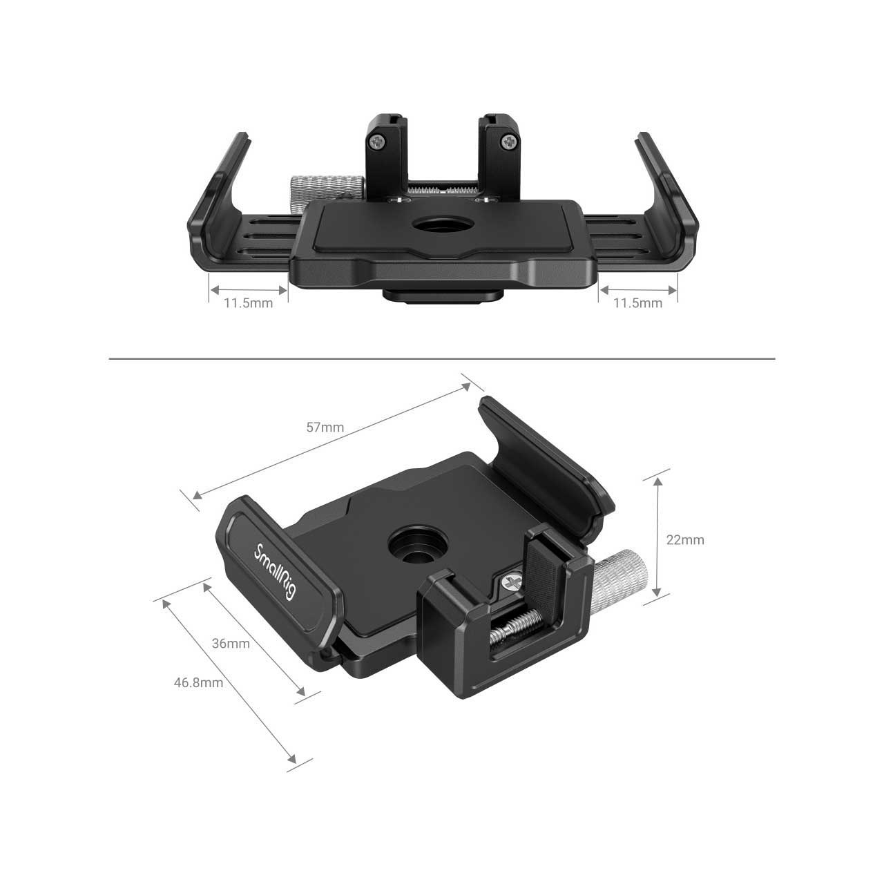 Support SSD T5/T7 SmallRig 3272 - pour Caméra BMPCC 6K PRO - Neuf