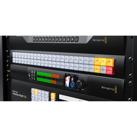 Blackmagic Design HDL-AUDMON1RU12G G3 Rackmount Audio Monitor - 10G ...