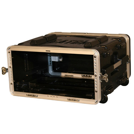 Gator GRR-4L 4RU Roller Rack - 4 Space Rolling Rack Case