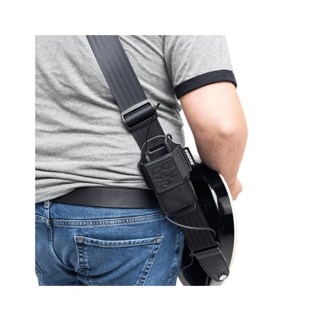Shure SH-BODYPACK-PBK-L Premium Black Leather Wireless Bodypack ...