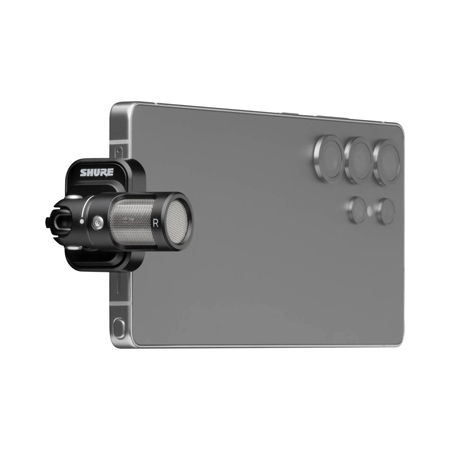 Shure MV88 USB-C iOS + Android Stereo Condenser Mic with 4 Selectable ...