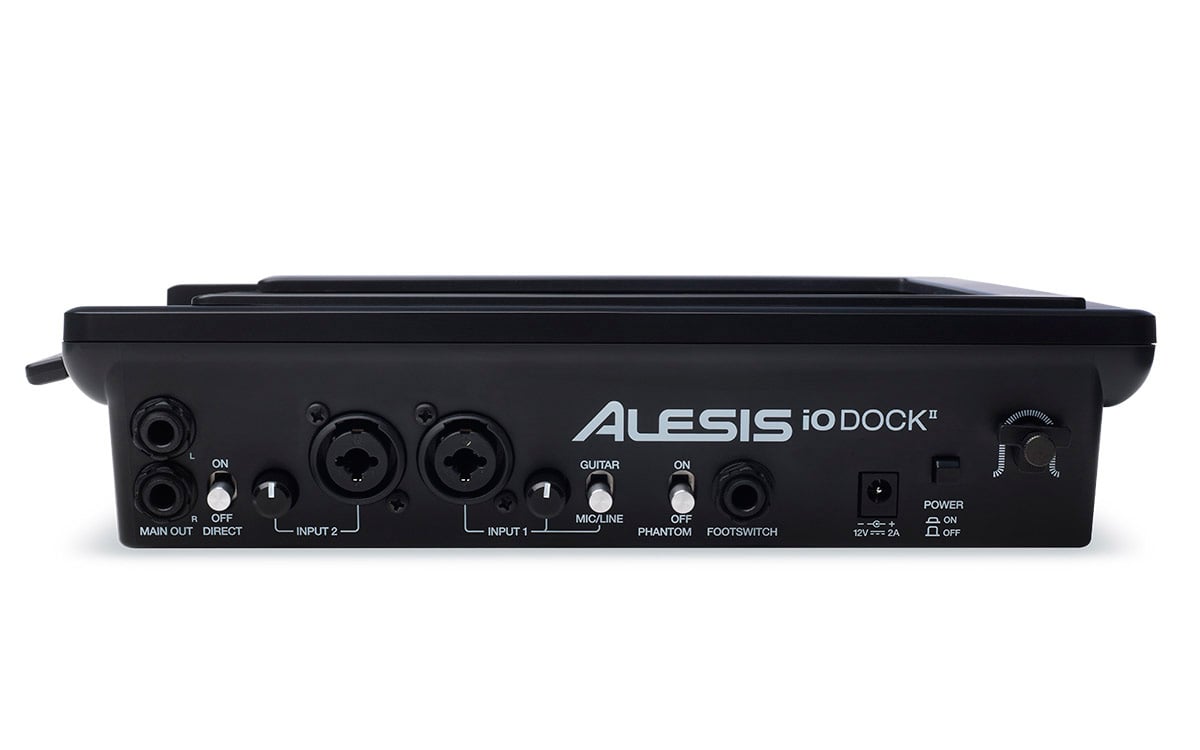Alesis iO Dock2 Recording Dock for iPad with 2 XLR/TRS Inputs MIDI I