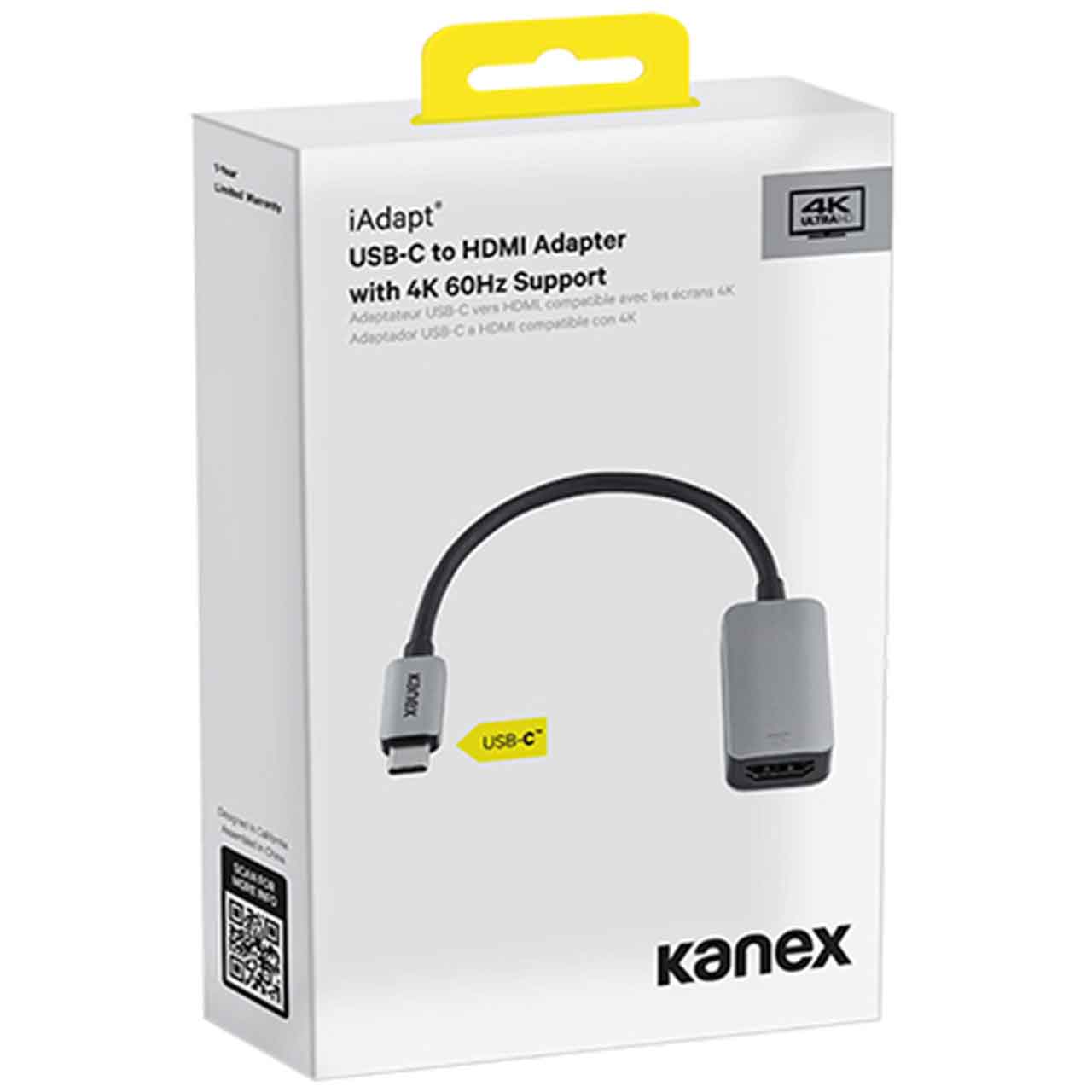 Kanex USB-C to HDMI Cable with 4K Support