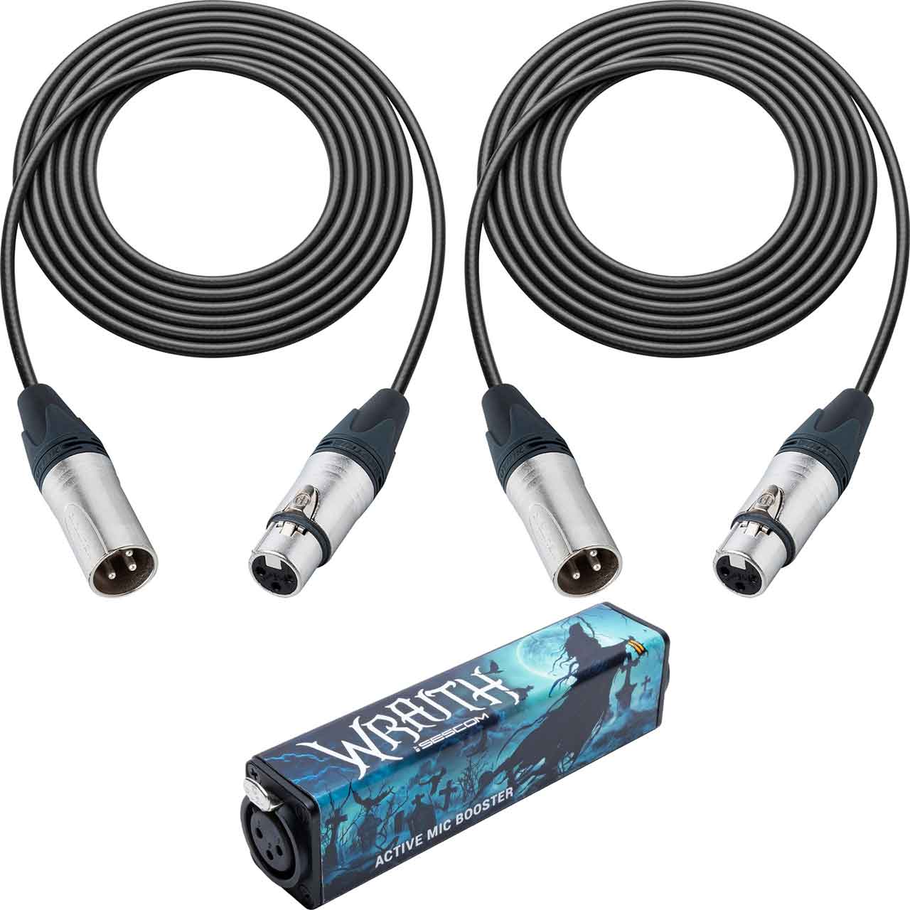 Shure SM7B Active Booster Cable Bundle