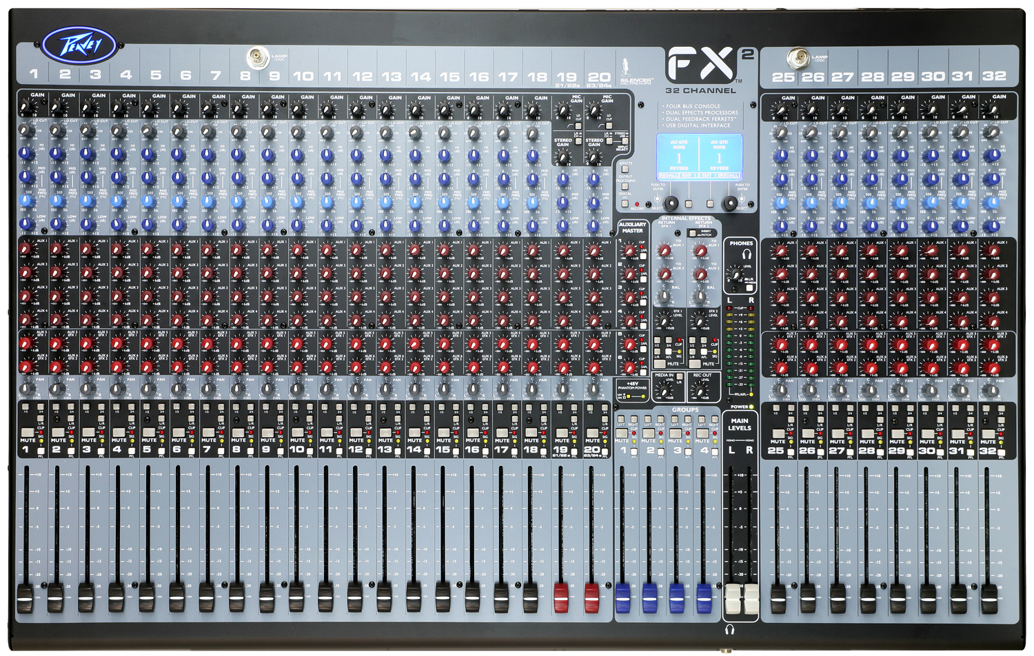 Peavey FX2-32 32Ch Mixer with DSP and USB Interface