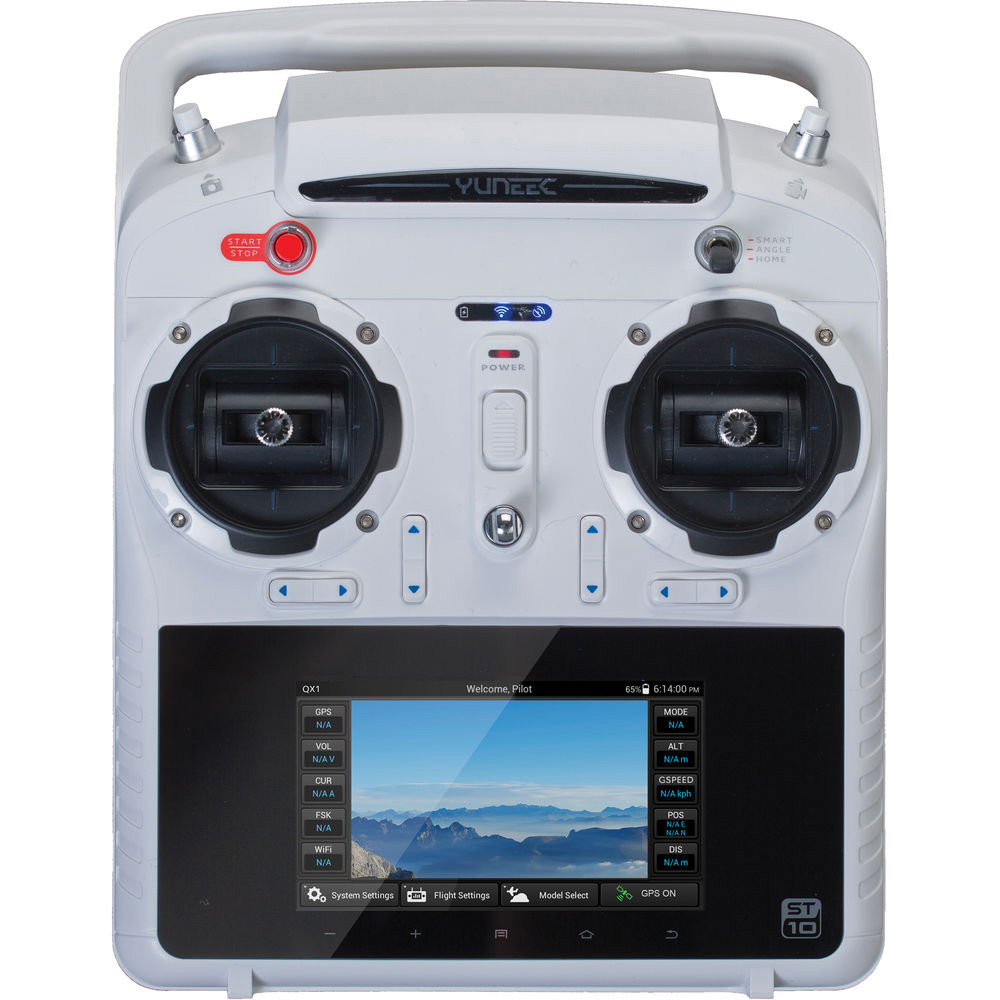 Yuneec Q500 Typhoon RTF Kit 1080p HD Quadcopter Drone with CGO SteadyGrip Handheld Stabilizer