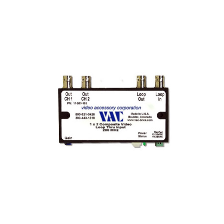 VAC 11-533-102 1x2 Composite Video DA 11-533-102