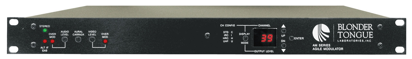 Blonder Tongue AM-60-860 54-806 MHz Agile Audio/Video Modulator AM-60-860