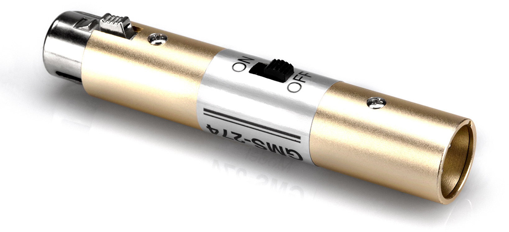 Hosa XLR(F) - XLR(M) On-Off Switch GMS-274