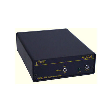 Burst HDA4 HD/SD SDI 4-output Digital Reclocking Distribution Amp HDA4