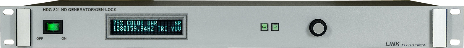 Link Electronics HDG-821 High Definition Test Generator w/ Genlock