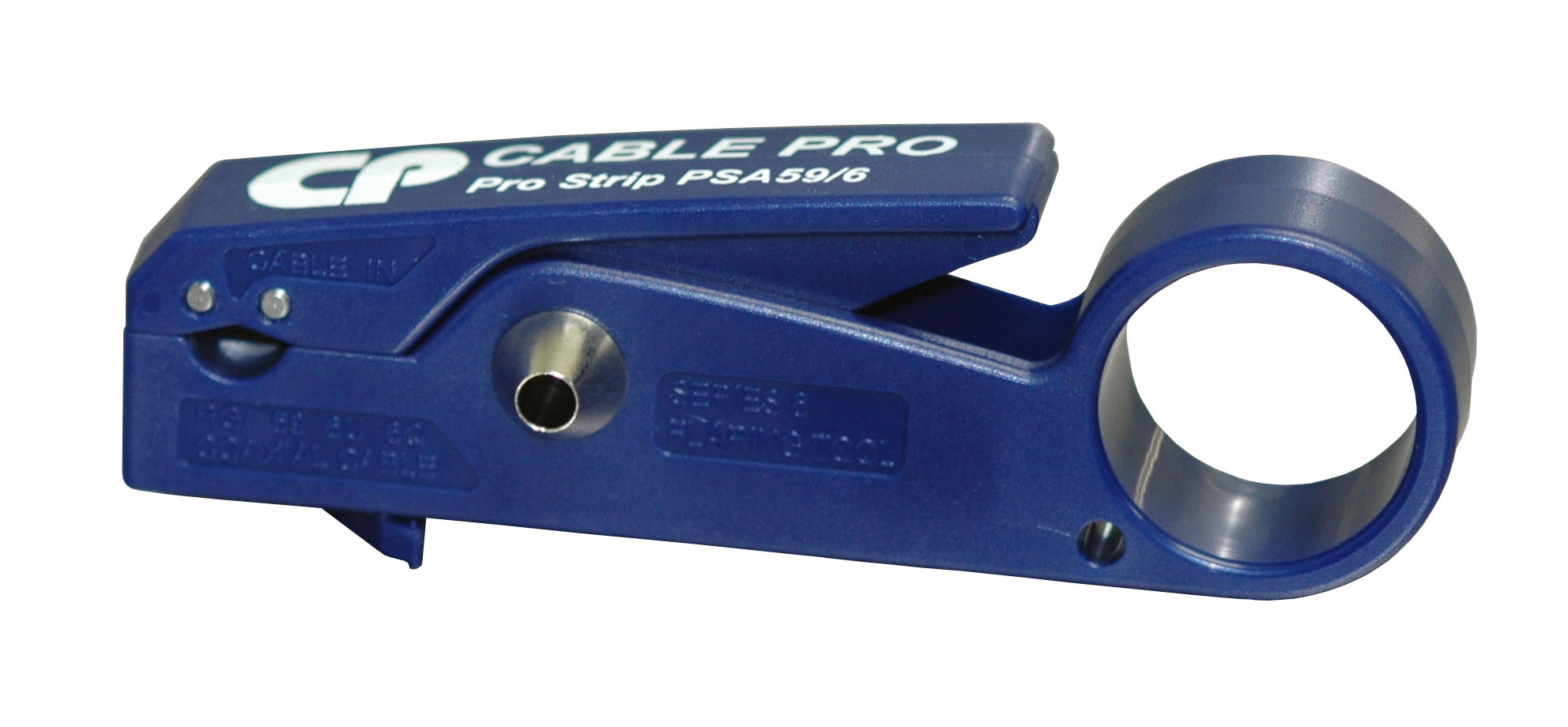 ICM Cable Pro PSA59/6 RG59/6 Adjustable Cable Stripper with RG6 Flarin