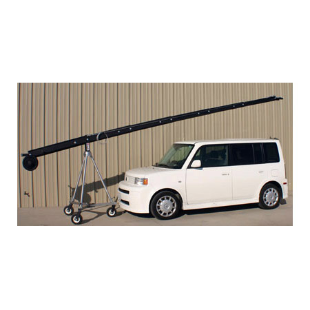 JonyJib Pro 24 Ft. Jib With LCD Mount & Mitchell Mounting Hub