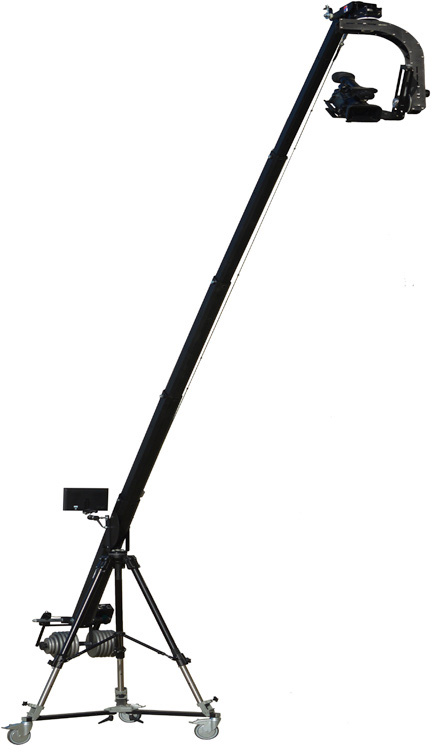 JonyJib2 9 Ft Camera Jib Arm w/Rear Control Center/100mm Mounting Hub