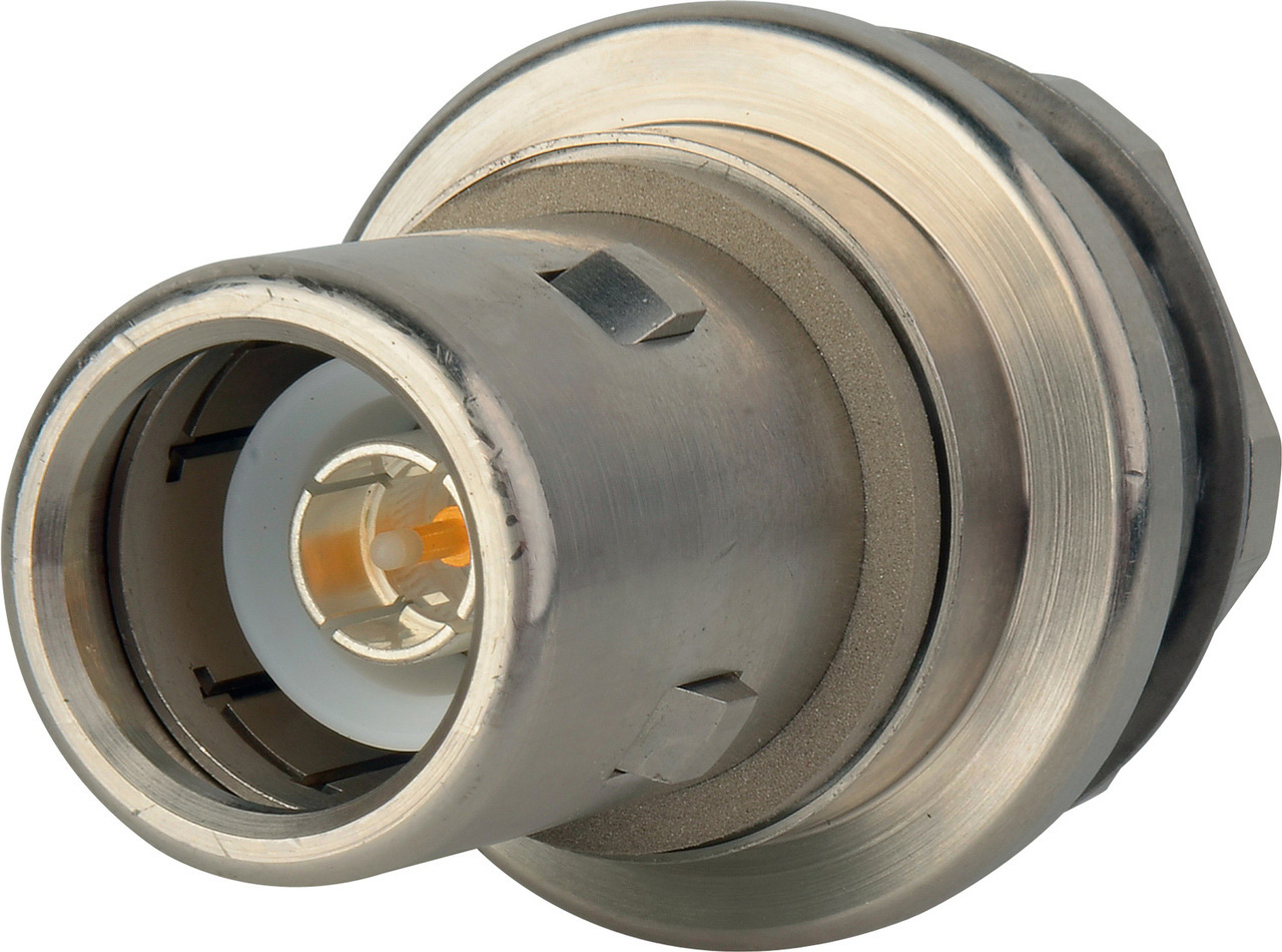 Kings 7704-2 Bulkhead Chassis Mt. Solder Female Receptacle 1in D-hole