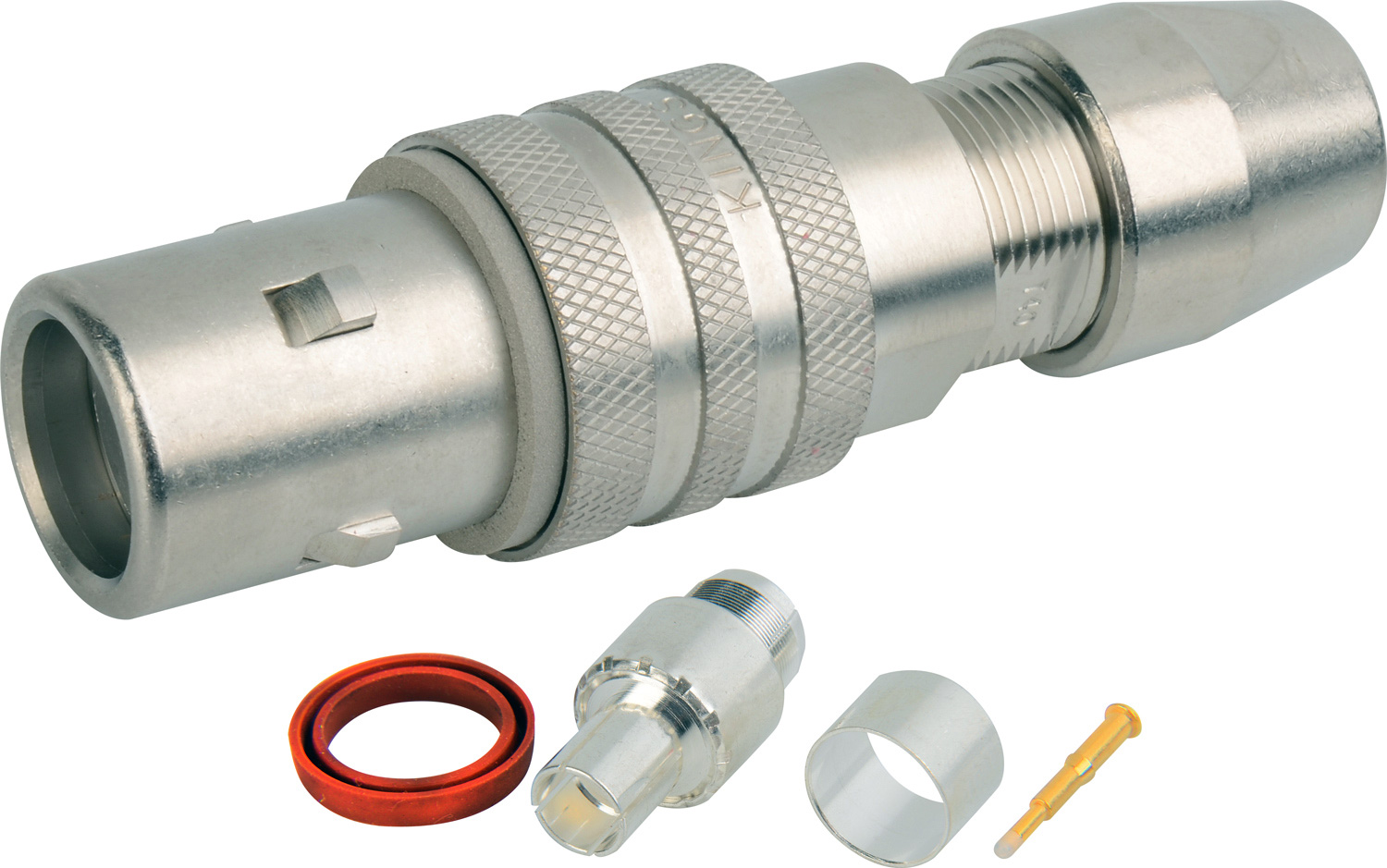 Kings Triax Tri-Loc Male Cable End for Belden 9232 KC-77053