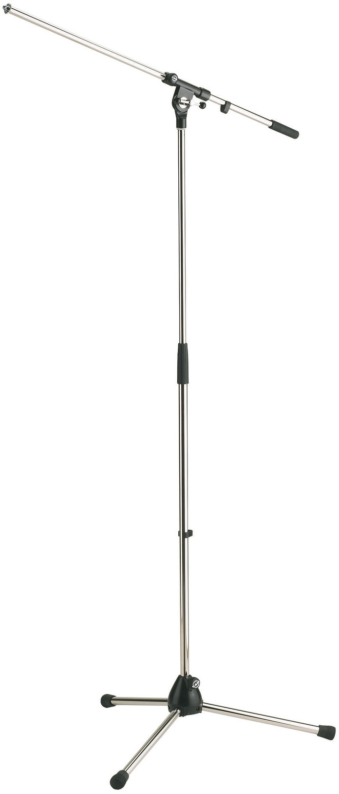 K&M 210/2 Microphone Stand - Nickel KM-210-2