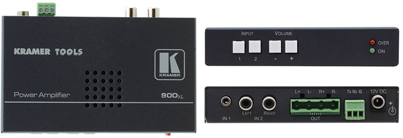 Kramer 900xl Stereo Power Amplifier 10 Watts per Channel 900XL