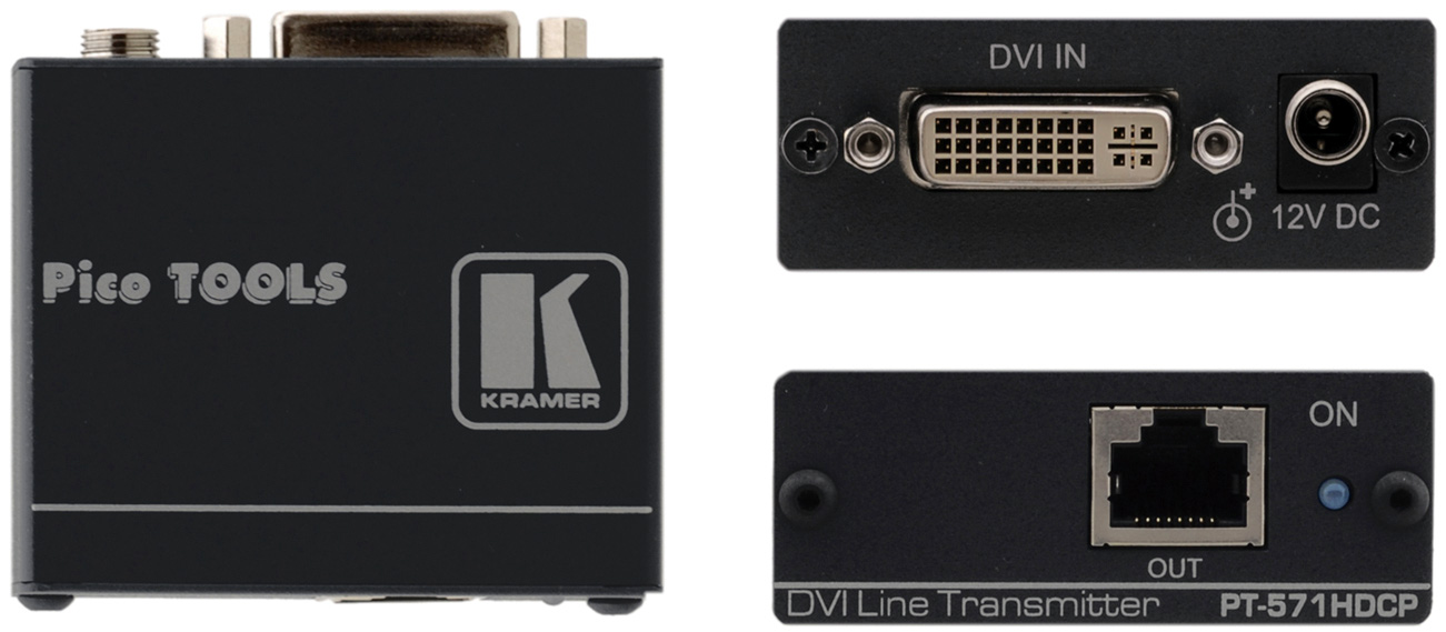 Kramer PT-571HDCP DVI over Twisted Pair Transmitter KR-PT-571HDCP