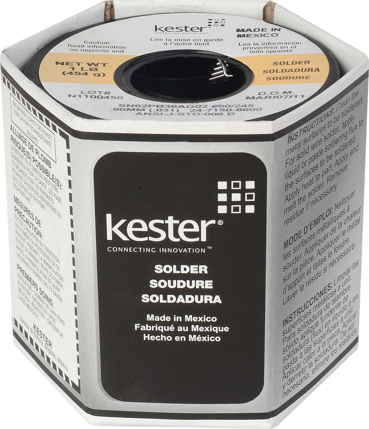 Kester 2% Silver Solder 21AWG 031 Diameter KS4462-21
