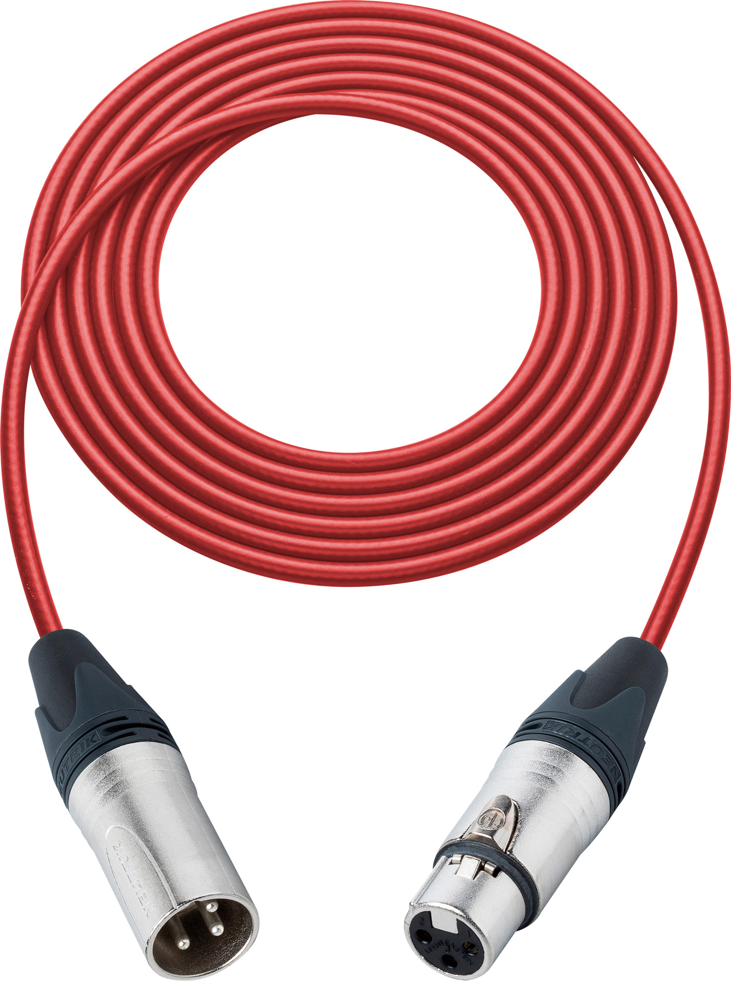 Pro Stage Series XLR Cable - 100 feet RED L2-100XXJRD