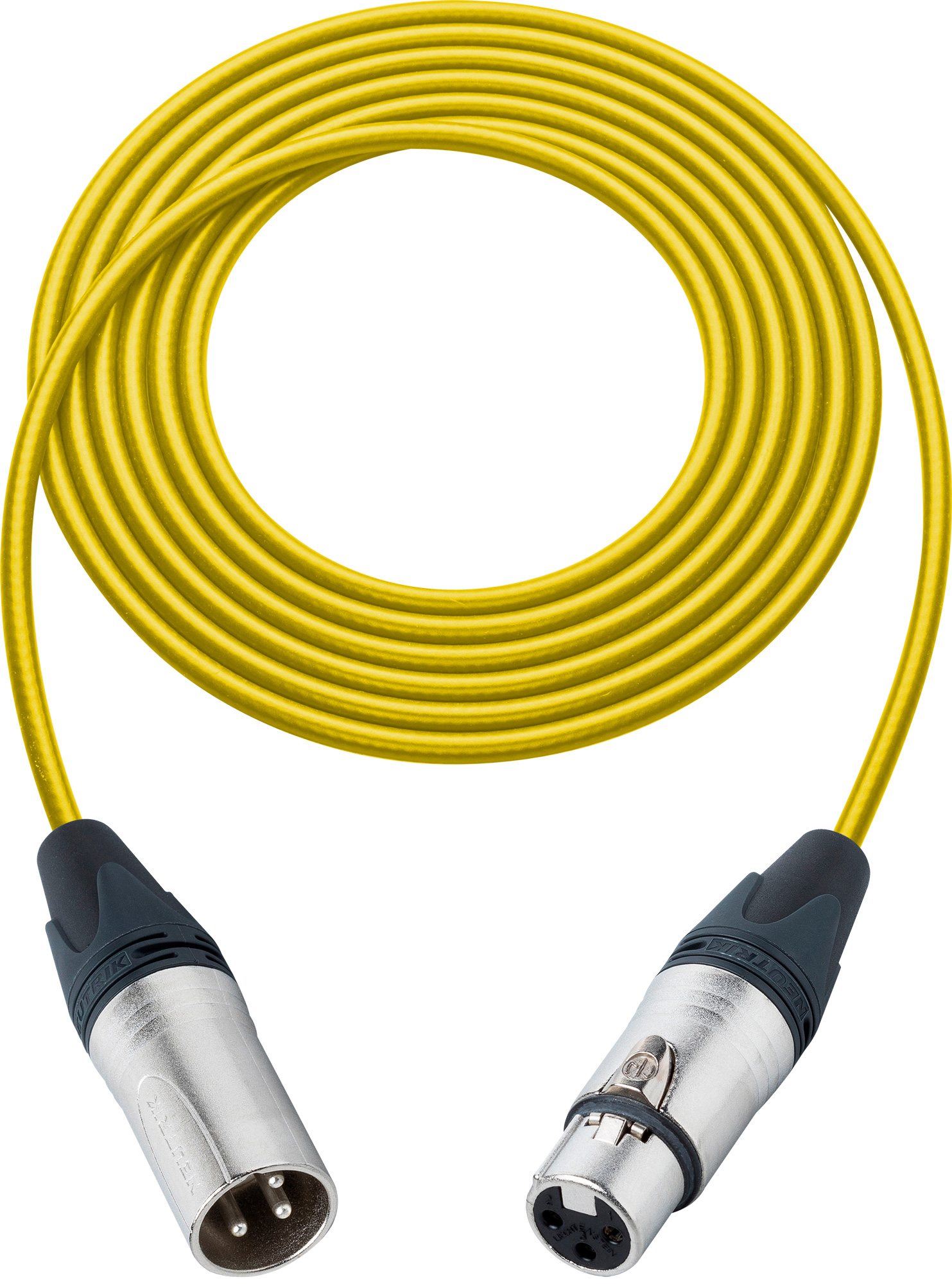 Pro Stage Series XLR Cable - 75 feet YELLOW L2-75XXJYW