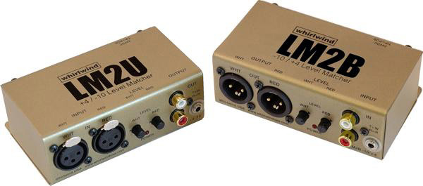Whirlwind LM2U Balanced to Unbalanced Converter LM2U