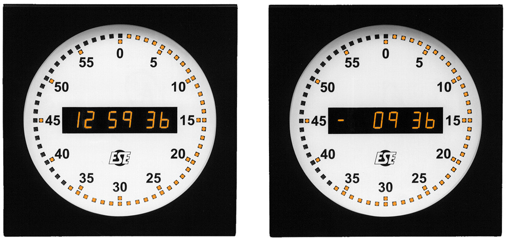 LX-5212 Self-Setting Digital / Analog Clock LX-5212
