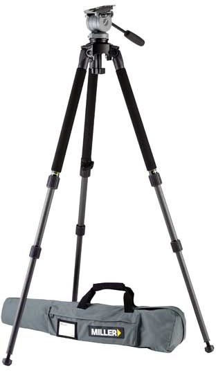 Miller Tripod 1640 System DS-10 Solo DV Alloy Tripod MIL-1640