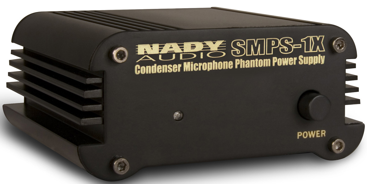 Nady SMPS-1X 1-Channel 48V Phantom Power Supply (for all SCM Series)