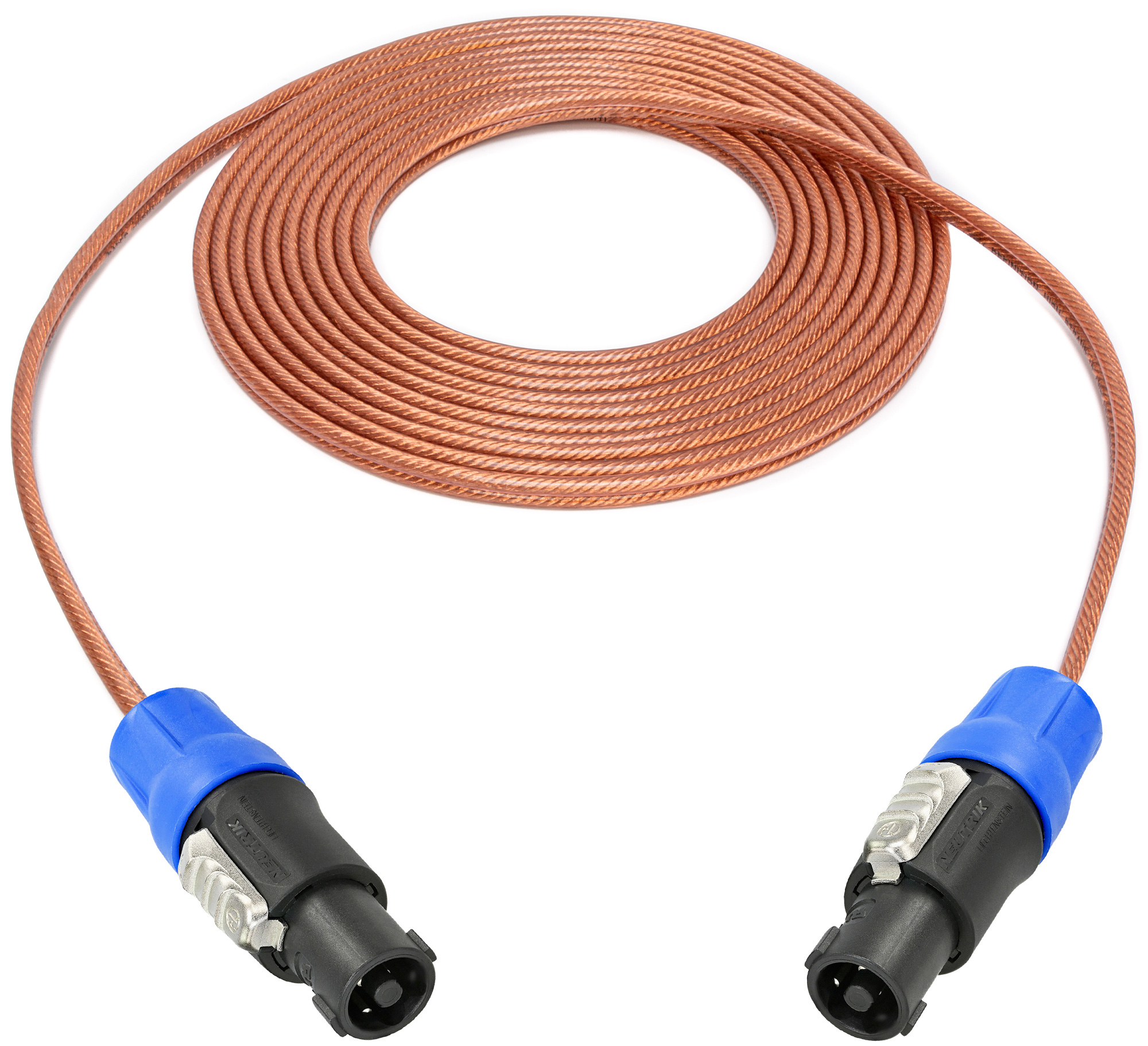 TecNec NL4FC 12 Series 12ga Speaker Cable Featuring Neutrik NL4FC Spea