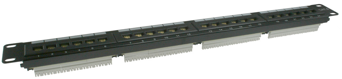 24-Port Category 6 Patch Panel 1RU NPP-2024