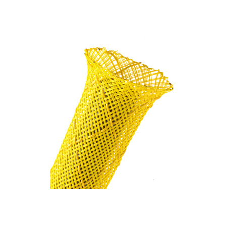 Techflex NSN0.63 5/8 Inch Non-Skid Expandable Sleeving Neon Yellow 100