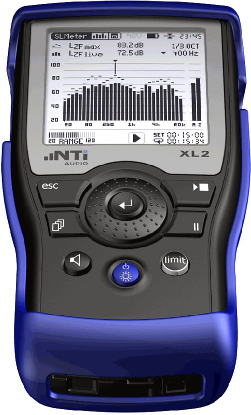 NTI Audio XL2 Audio and Acoustic Analyzer NTI-XL2