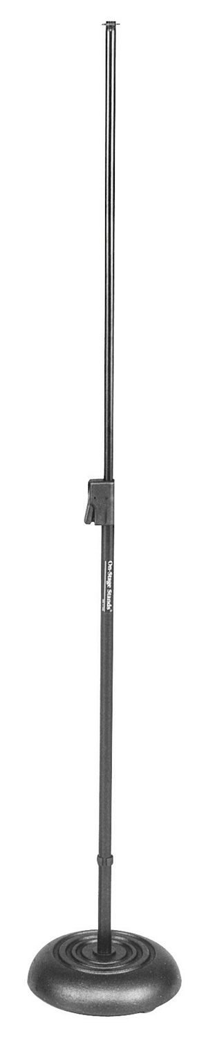 On Stage Stands MS7201QRB Quick Release Round Base Mic Stand