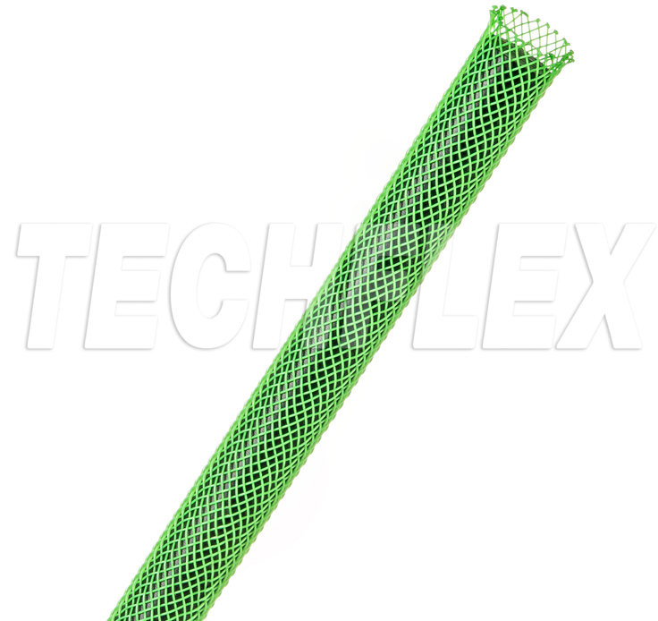 1/4-3/4 Expandable Tubing Neon Green PET3-C-NG