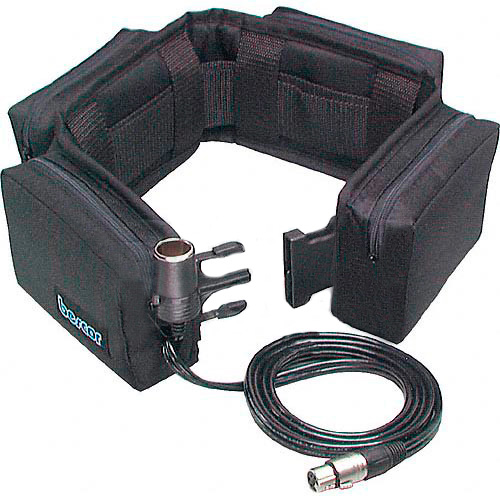 12V Battery Belt with 4 Pin XLR with Automatic Charger PRB-154XLRATM