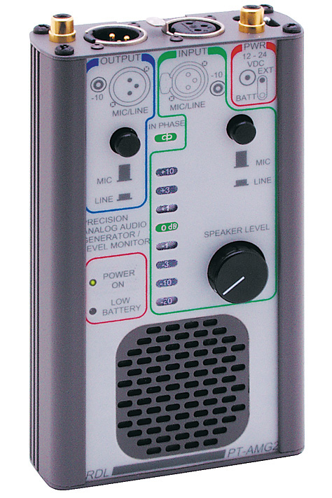 RDL PT-AMG2 Portable Audio Signal Generator & Monitor PT-AMG2