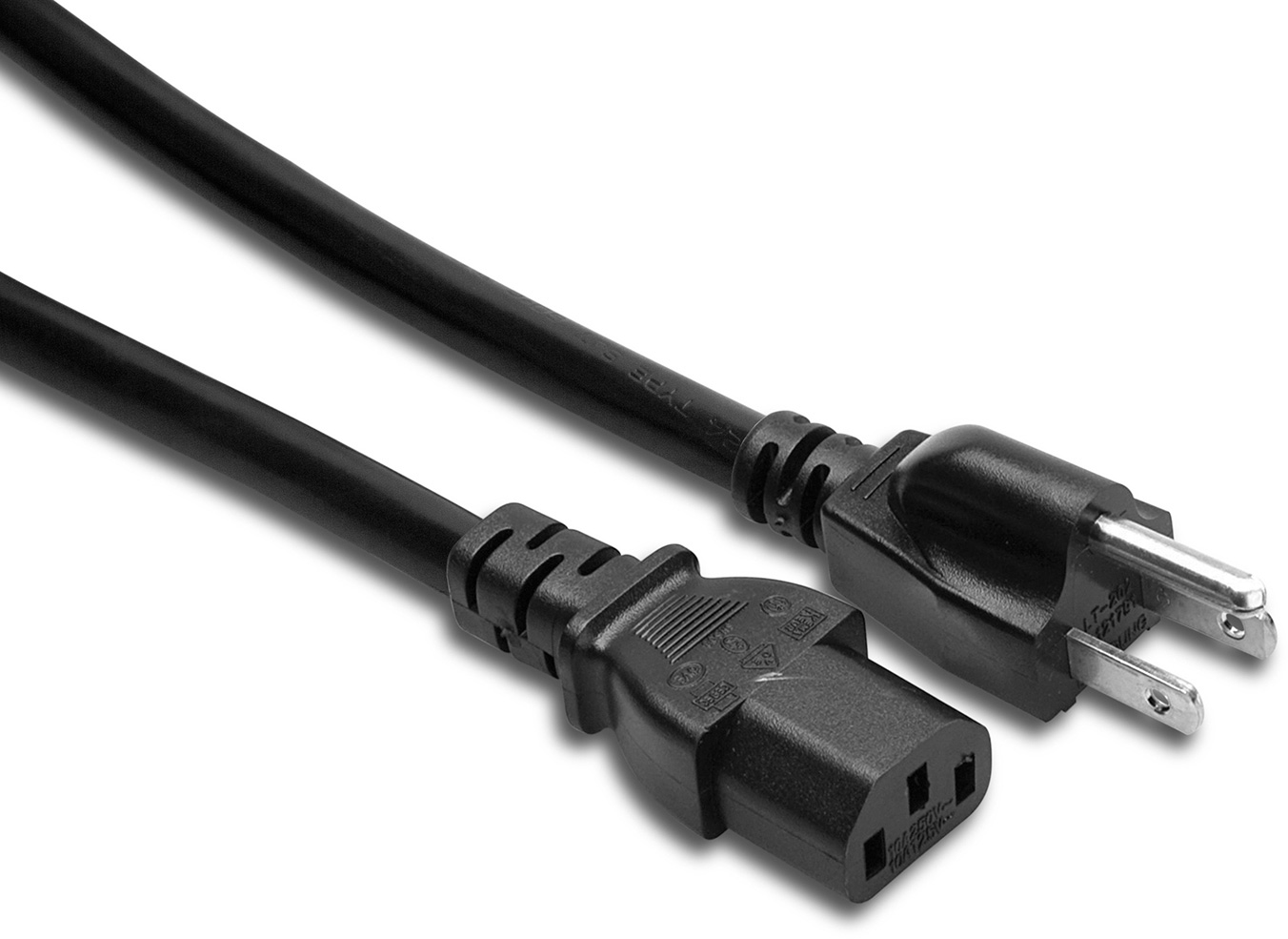 Hosa PWC-408 Nema 3-Prong Power Cord; 8 Ft. PWC-408